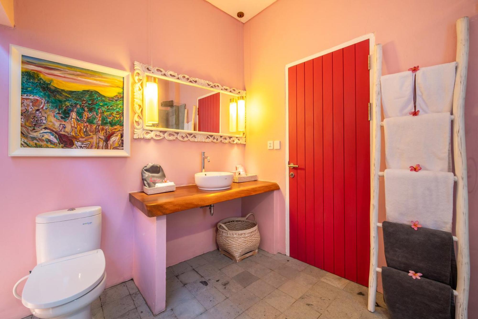 Pinkprivate Balangan - For Cool Adults Only Bed and Breakfast Jimbaran Eksteriør billede