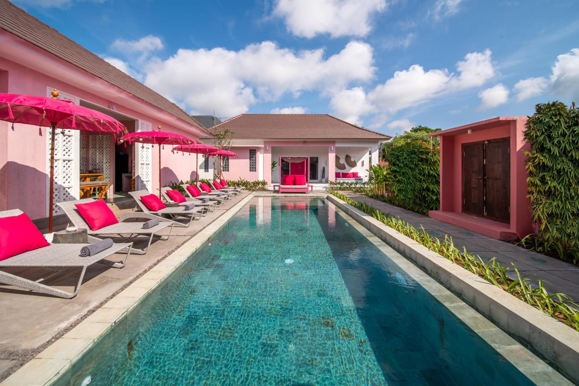 Pinkprivate Balangan - For Cool Adults Only Bed and Breakfast Jimbaran Eksteriør billede