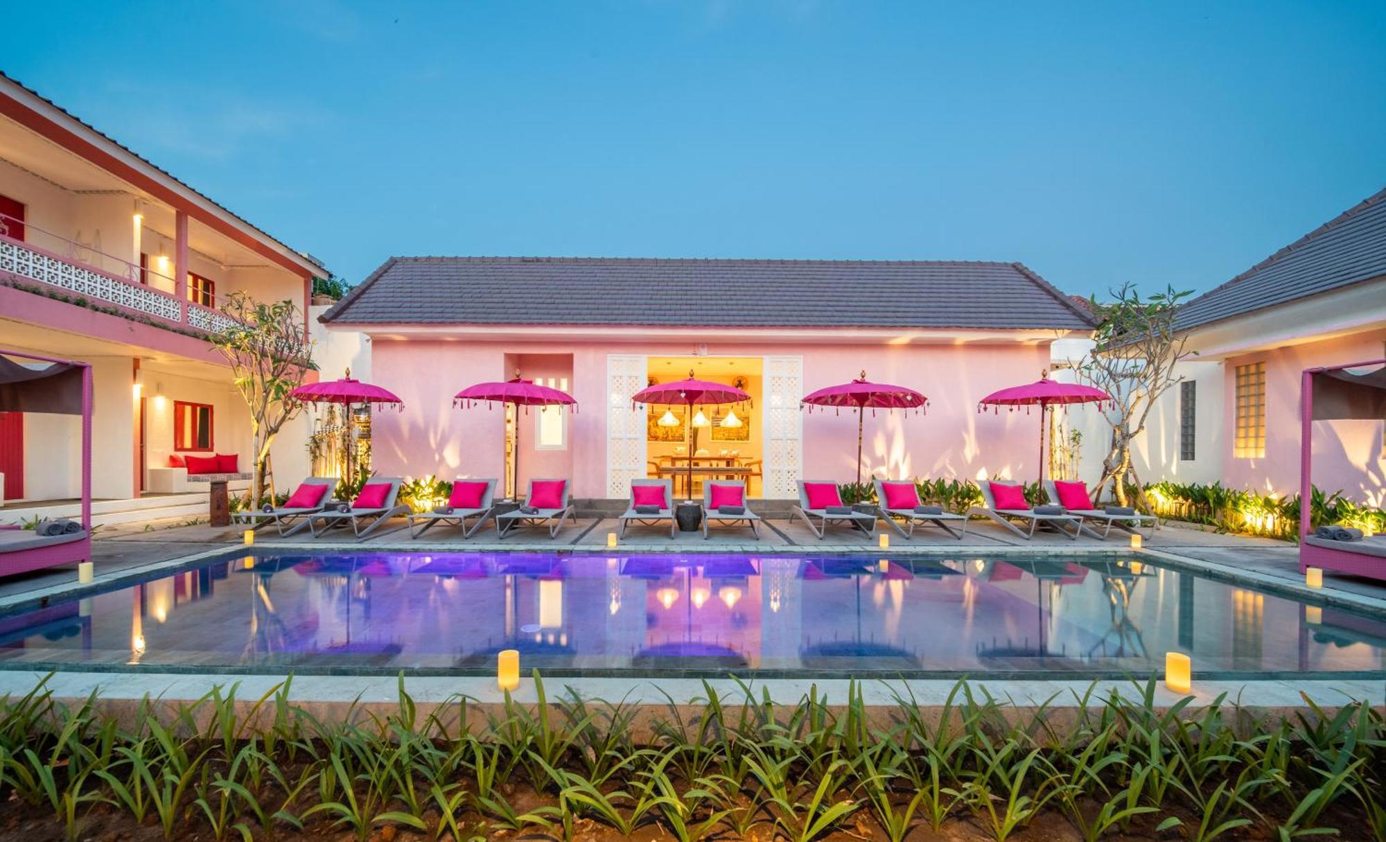 Pinkprivate Balangan - For Cool Adults Only Bed and Breakfast Jimbaran Eksteriør billede